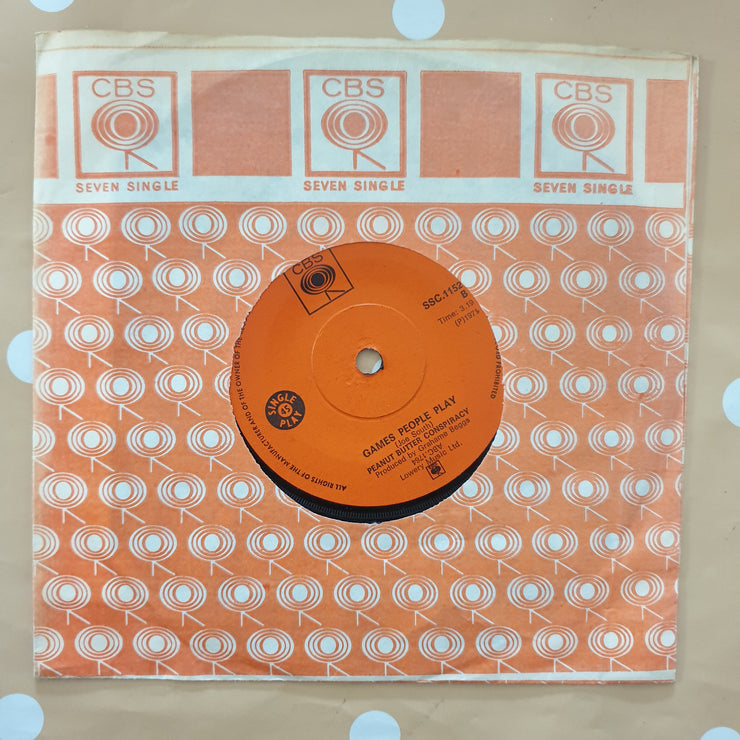 Peanut Butter Conspiracy ‎– Amen / The Games People Play - Vinyl 7" Record - Very-Good+ Quality (VG+) - C-Plan Audio