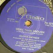 Gloria Gaynor ‎– I Am What I Am - Vinyl 7" Record - Very-Good+ Quality (VG+) - C-Plan Audio