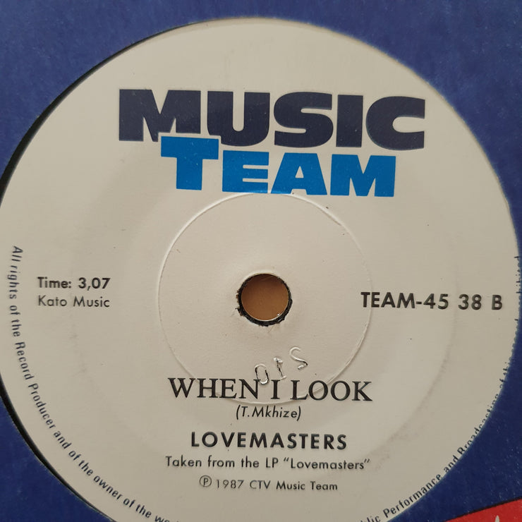 Lovemasters ‎– Caravan Of Love - Vinyl 7" Record - Very-Good+ Quality (VG+) - C-Plan Audio