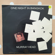Murray Head ‎– One Night In Bangkok - Vinyl 7" Record - Very-Good+ Quality (VG+) - C-Plan Audio