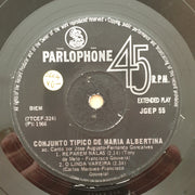 Conjunto Maria Albertina ‎– Reparem Nelas - Vinyl 7" Record - Very-Good- Quality (VG-) - C-Plan Audio