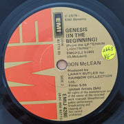 Don McLean ‎– Crying - Vinyl 7" Record - Very-Good- Quality (VG-) - C-Plan Audio