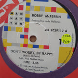 Bobby McFerrin ‎– Don't Worry - Be Happy!/Simple Pleasures - Vinyl 7" Record - Very-Good+ Quality (VG+) - C-Plan Audio