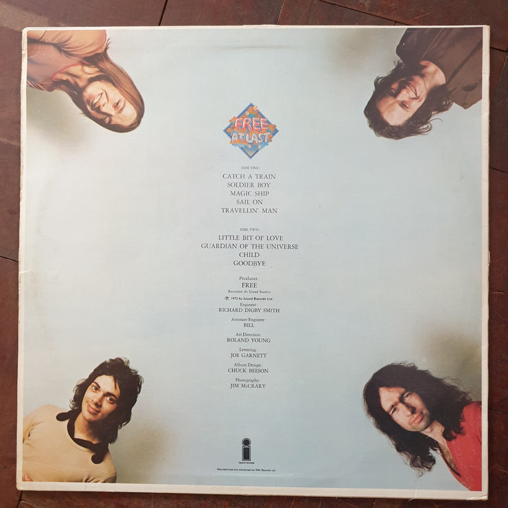 Free ‎– Free At Last - Vinyl LP Record - Very-Good Quality (VG) - C-Plan Audio