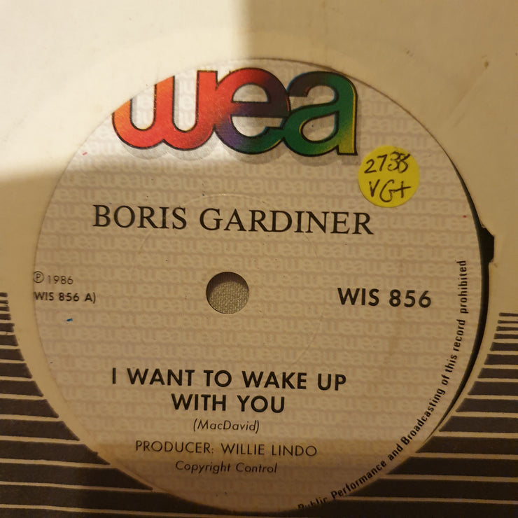 Boris Gardiner ‎– I Want To Wake Up With You - Vinyl 7" Record - Very-Good+ Quality (VG+) - C-Plan Audio