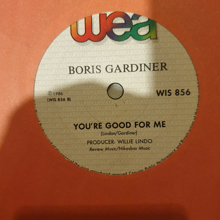 Boris Gardiner ‎– I Want To Wake Up With You - Vinyl 7" Record - Very-Good+ Quality (VG+) - C-Plan Audio