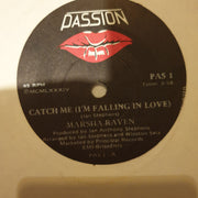 Marsha Raven ‎– Catch Me (I'm Falling In Love) - Vinyl 7" Record - Very-Good+ Quality (VG+) - C-Plan Audio