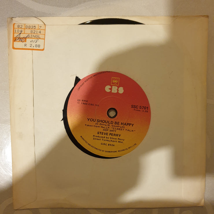 Steve Perry ‎– She's Mine - Vinyl 7" Record - Very-Good+ Quality (VG+) - C-Plan Audio