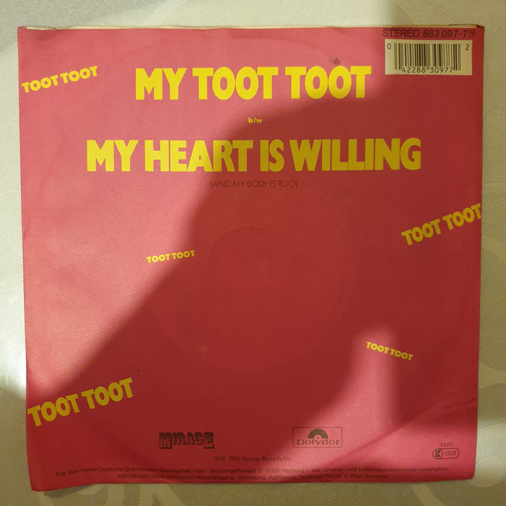 Jean Knight ‎– My Toot Toot - Vinyl 7" Record - Very-Good+ Quality (VG+) - C-Plan Audio