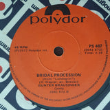 Gunter Brausinger ‎– Wedding March (From "A Midsommer Night's Dream") - Vinyl 7" Record - Very-Good- Quality (VG-) - C-Plan Audio