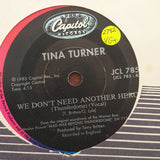 Tina Turner ‎– We Don't Need Another Hero (Thunderdome) - Vinyl 7" Record - Very-Good+ Quality (VG+) - C-Plan Audio
