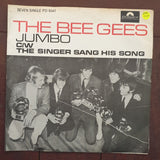 The Bee Gees ‎– Jumbo / The Singer Sang His Song - Vinyl 7" Record - Very-Good+ Quality (VG+) - C-Plan Audio