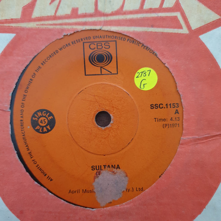 Titanic ‎– Sing Fool Sing / Sultana - Vinyl 7" Record - Good Quality (G) - C-Plan Audio