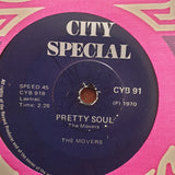 Blondie Makhene With The Movers / The Movers ‎– Hopeless Love / Pretty Soul - Vinyl 7" Record - Good+ Quality (G+) - C-Plan Audio