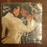 David Bowie, Mick Jagger ‎– Dancing In The Street - Vinyl 7" Record - Very-Good+ Quality (VG+) - C-Plan Audio