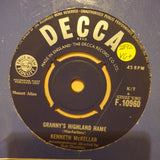 Kenneth McKellar ‎– Granny's Highland Hame / Uist Tramping Song - Vinyl 7" Record - Very-Good+ Quality (VG+) - C-Plan Audio
