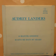 Audrey Landers - Manuel Goodbye - Vinyl 7" Record - Very-Good+ Quality (VG+) - C-Plan Audio