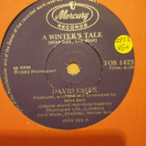 David Essex ‎– A Winter's Tale (Mike Batt) - Vinyl 7" Record - Very-Good+ Quality (VG+) - C-Plan Audio