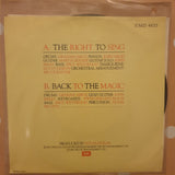John Miles ‎– The Right To Sing - Vinyl 7" Record - Very-Good+ Quality (VG+) - C-Plan Audio