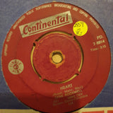 Gene Rockwell ‎– Heart  - Vinyl 7" Record - Very-Good- Quality (VG-) - C-Plan Audio