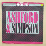 Ashford & Simpson ‎– Solid -  Vinyl 7" Record - Very-Good+ Quality (VG+) - C-Plan Audio