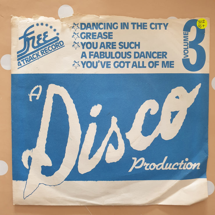 A Disco Production (South Africa) - Vinyl 7" Record - Very-Good+ Quality (VG+) - C-Plan Audio