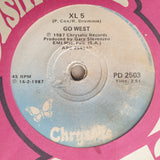 Go West ‎– True Colours - Vinyl 7" Record - Very-Good+ Quality (VG+) - C-Plan Audio