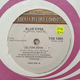 Elton John ‎– Blue Eyes - Vinyl 7" Record - Very-Good+ Quality (VG+) - C-Plan Audio