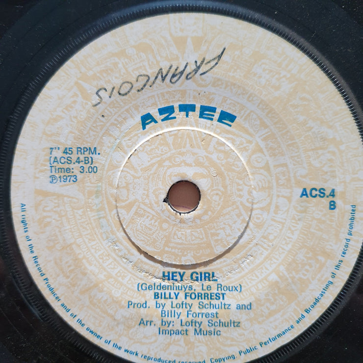 Billy Forrest And Geli ‎– Do You Love Me? - Vinyl 7" Record - Good Quality (G) - C-Plan Audio