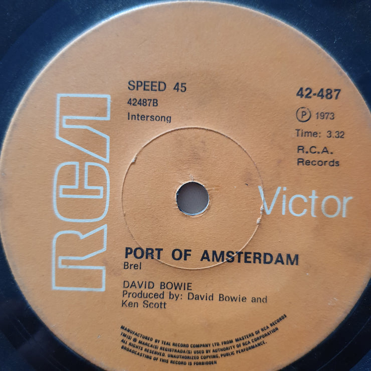 David Bowie ‎– Sorrow - Vinyl 7" Record - Good Quality (G) - C-Plan Audio