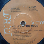 Barbara Ray With The Lindsay Heard Assembly ‎– Cotton Candy Clouds / Valley Of the Moon - Vinyl 7" Record - Good Quality (G) - C-Plan Audio