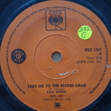 Paul Simon ‎– Kodachrome / Take Me to the Mardi Gras - Vinyl 7" Record - Good Quality (G) - C-Plan Audio