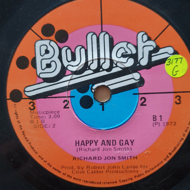 Richard Jon Smith ‎– That's Why I Love You - Vinyl 7" Record - Good Quality (G) - C-Plan Audio