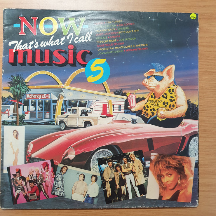 Now That's What I Call Music Vol 5  - Vinyl LP Record - Very-Good+ Quality (VG+) - C-Plan Audio