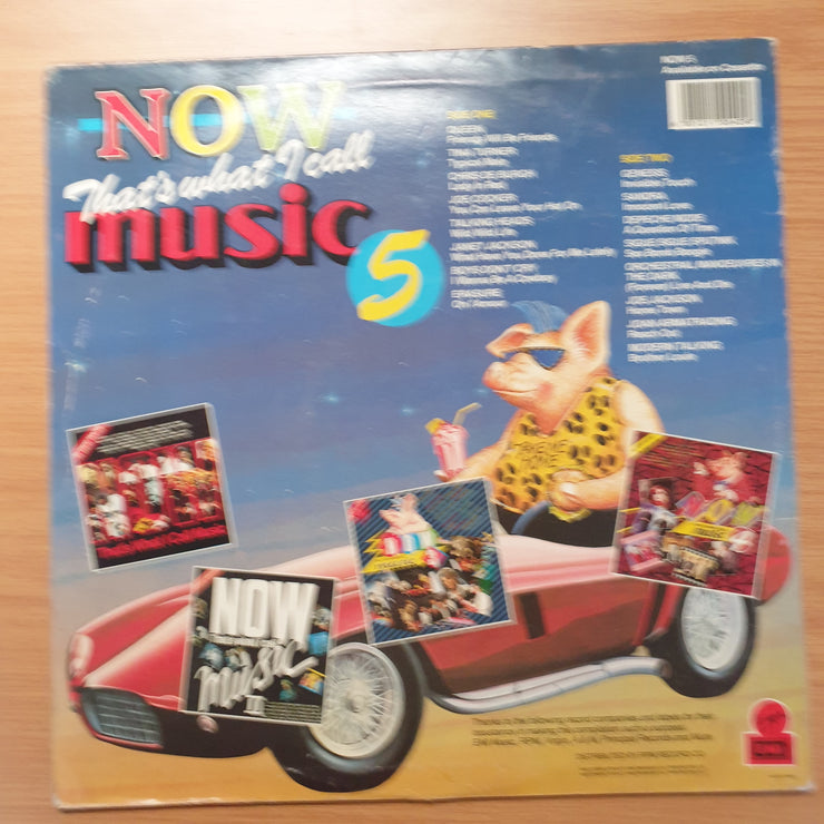 Now That's What I Call Music Vol 5  - Vinyl LP Record - Very-Good+ Quality (VG+) - C-Plan Audio
