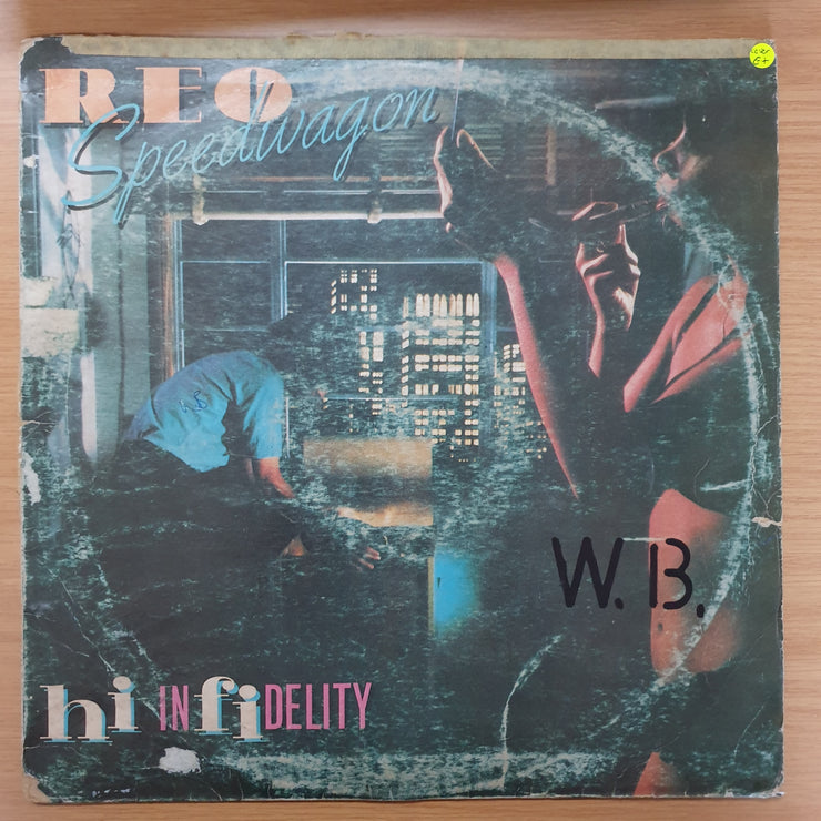 REO Speedwagon - Hi Infidelity  - Vinyl LP Record - Good+ Quality (G+) - C-Plan Audio