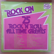 Rock On - 25 Rock n Roll All Time Greats- Vinyl LP Record - Very-Good Quality (VG) - C-Plan Audio