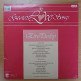16 Greatest Love Songs - Elvis Presley - Vinyl LP Record - Very-Good+ Quality (VG+) - C-Plan Audio