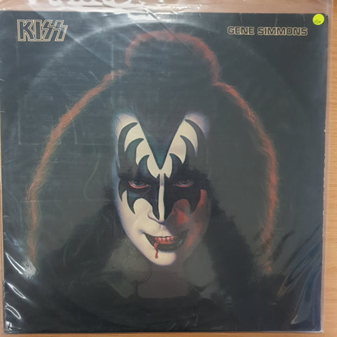 Kiss, Gene Simmons ‎– Gene Simmons - Vinyl LP Record - Very-Good+ Quality (VG+) - C-Plan Audio