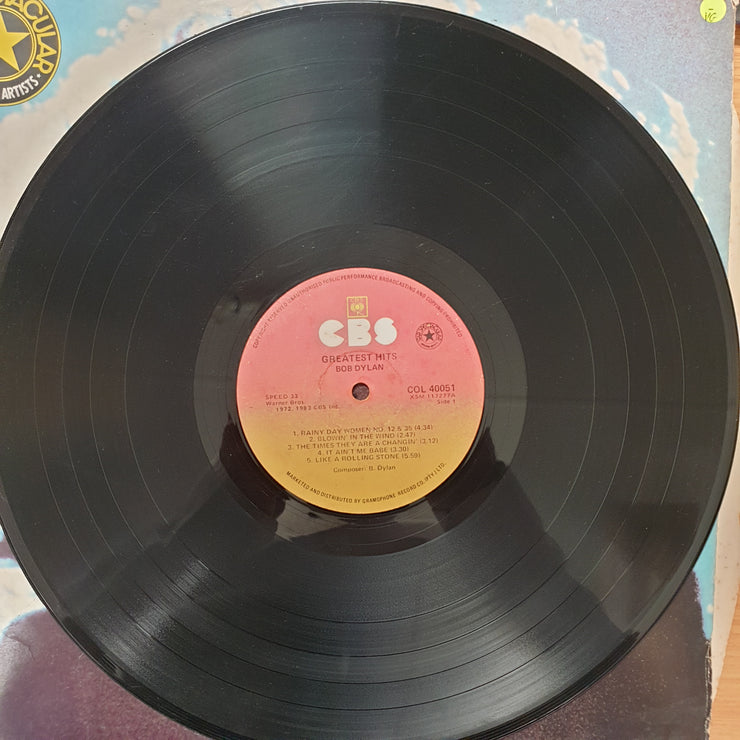 Bob Dylan ‎– Bob Dylan's Greatest Hits - Vinyl LP Record - Very-Good- Quality (VG-) - C-Plan Audio