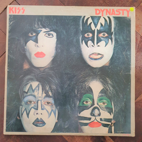 Kiss ‎– Dynasty - Vinyl LP Record - Very-Good+ Quality (VG+) - C-Plan Audio