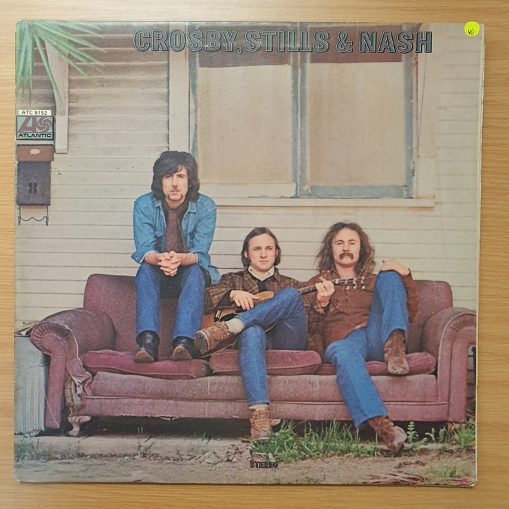 Crosby, Stills & Nash ‎– Crosby, Stills & Nash - Vinyl LP Record - Very-Good Quality (VG)