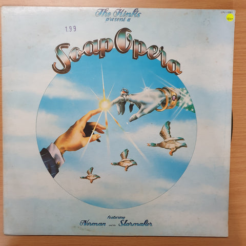 The Kinks ‎– Soap Opera - Vinyl LP Record - Very-Good+ Quality (VG+)