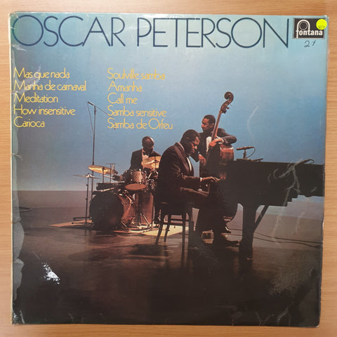 Oscar Peterson ‎– Oscar Peterson - Vinyl LP Record - Very-Good+ Quality (VG+)