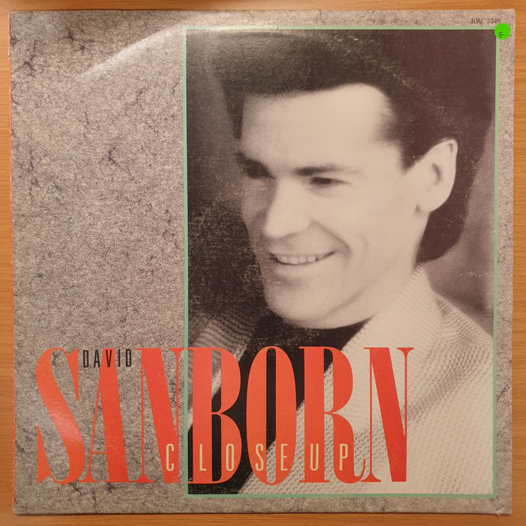 David Sanborn ‎– Close-Up – Vinyl LP Record - Good Quality (G)