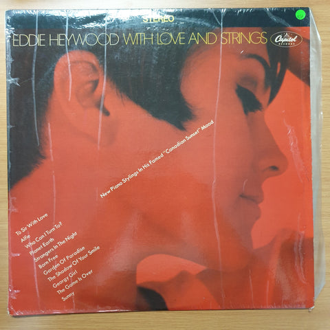 Eddie Heywood ‎– With Love And Strings - Vinyl LP Record - Very-Good+ Quality (VG+)