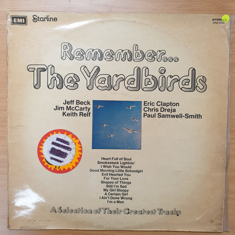 The Yardbirds ‎– Remember... The Yardbirds (Beck, Clapton..) - Vinyl LP Record - Very-Good+ Quality (VG+)