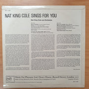 Nat King Cole – Nat King Cole Sings For You - Vinyl LP Record - Very-Good+ Quality (VG+)