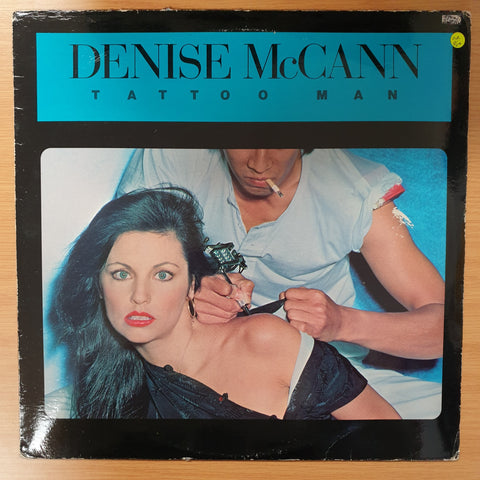 Denise McCann ‎– Tattoo Man  - Vinyl LP Record - Very-Good+ Quality (VG+)