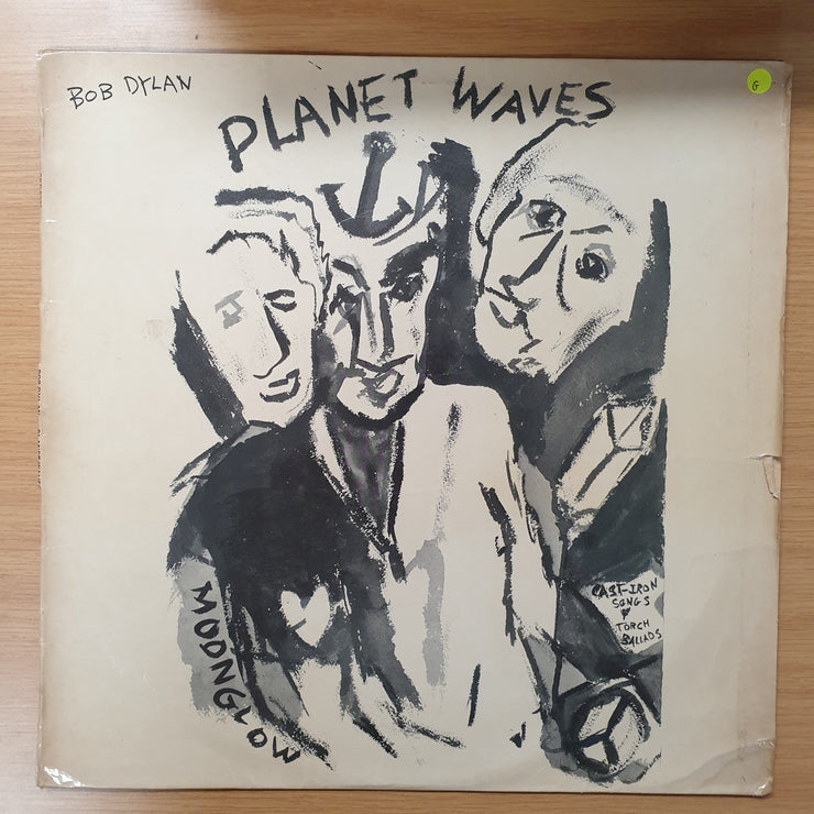 Bob Dylan ‎– Planet Waves – Vinyl LP Record - Good Quality (G)